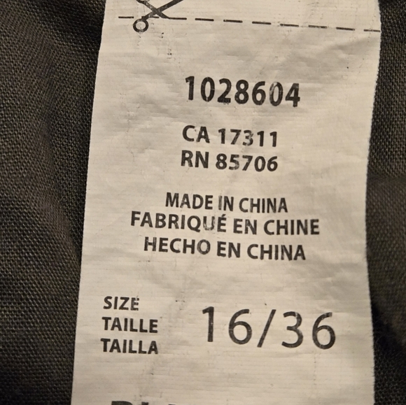 Buffalo David Bitton Pants Olive Midrise Stretch Skinny Ankle Grazer Women 16/36 - Picture 9 of 14